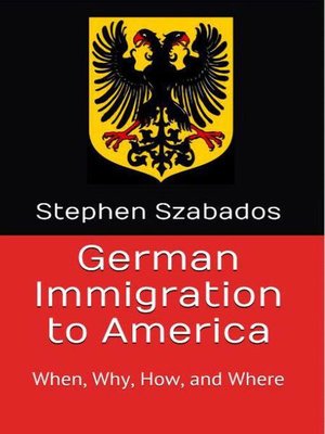 cover image of German Immigration to America